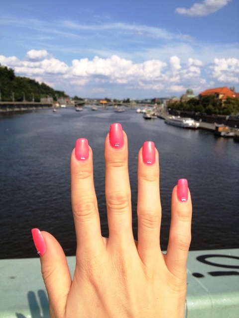 Pink Prague Nails 2