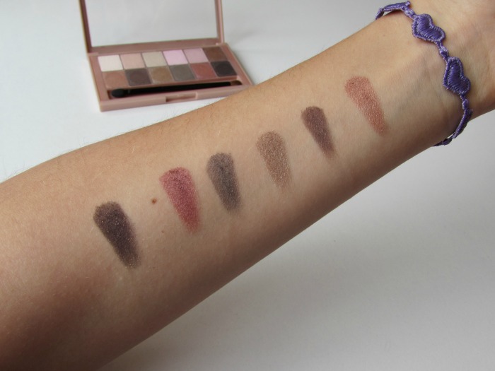 Paleta Očných Tieňov The Blushed Nudes Maybelline - First Impressions Recenzia, Swatches