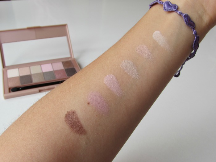Paleta Očných Tieňov The Blushed Nudes Maybelline - First Impressions Recenzia, Swatches