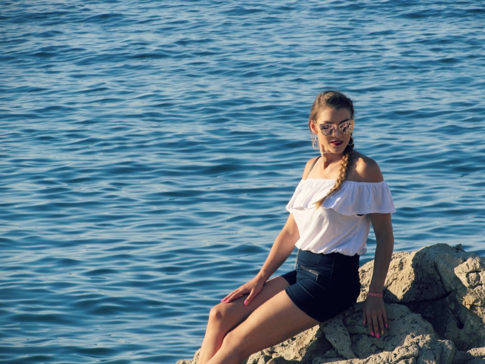 Off Shoulder in Croatia - outfit
