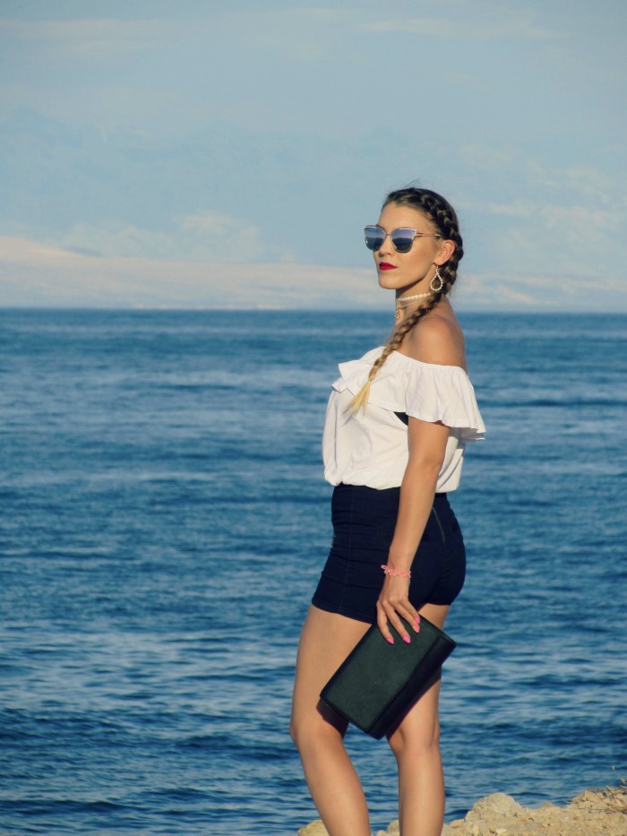 Off Shoulder in Croatia - outfit
