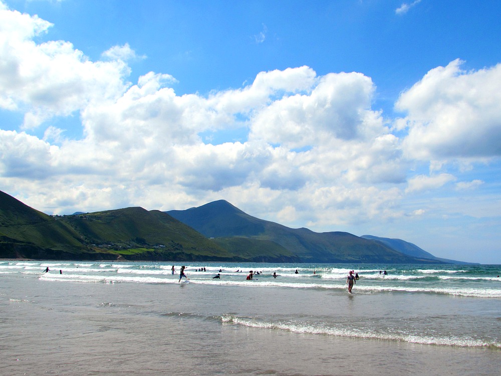 Pláž Rossbeigh, Kerry, Írsko