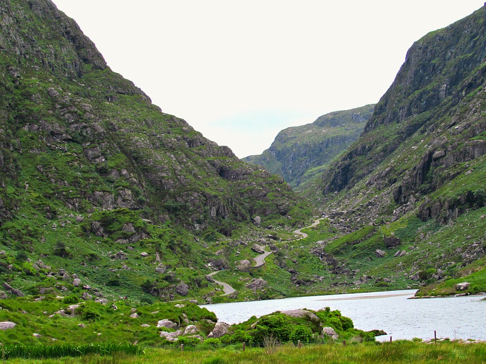 Krásna príroda v Gap of Dunloe v Kerry - Írsko