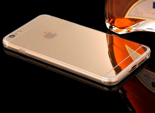 Zlatý obal na iPhone 6 lesklý