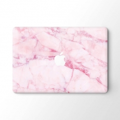 Ružový mramorový obal/skin na Mac