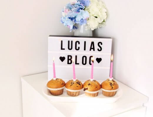 Lucia's Blog - 4. narodeniny