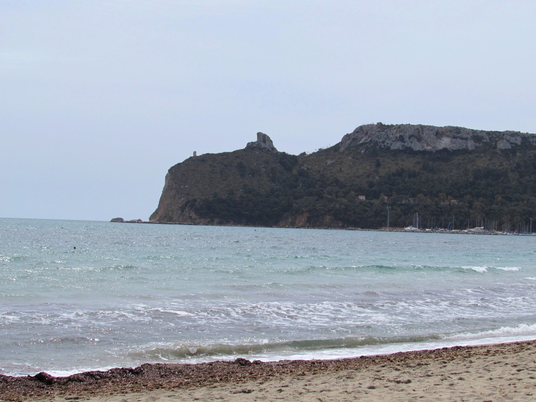Pláž Poetto - juh Sardínie