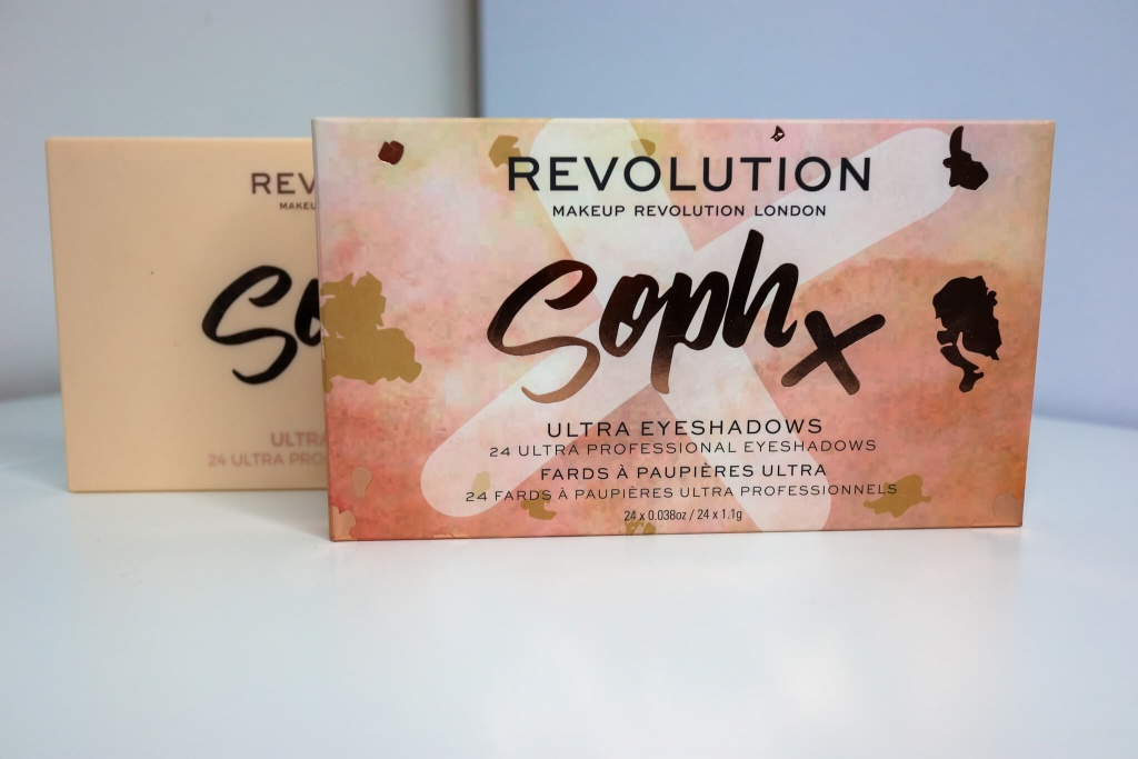Soph X Makeup Revolution - krabica, obal