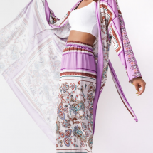 fialove-kimono-glashgirl Fialový set kimono a letné nohavice