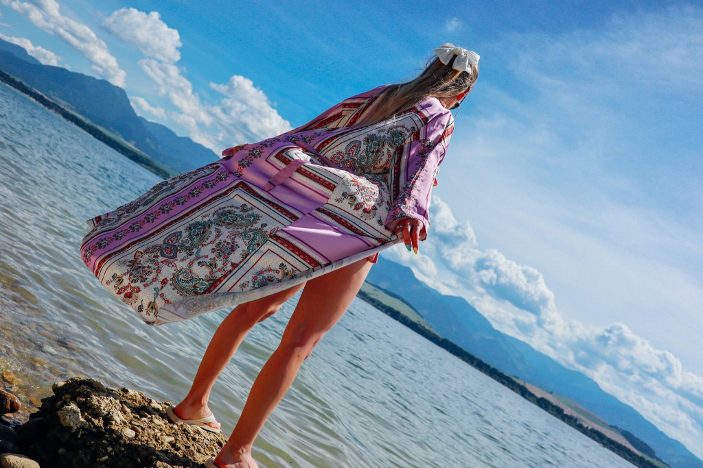 Fialové kimono - ako si nájsť vlastný štýl obliekania